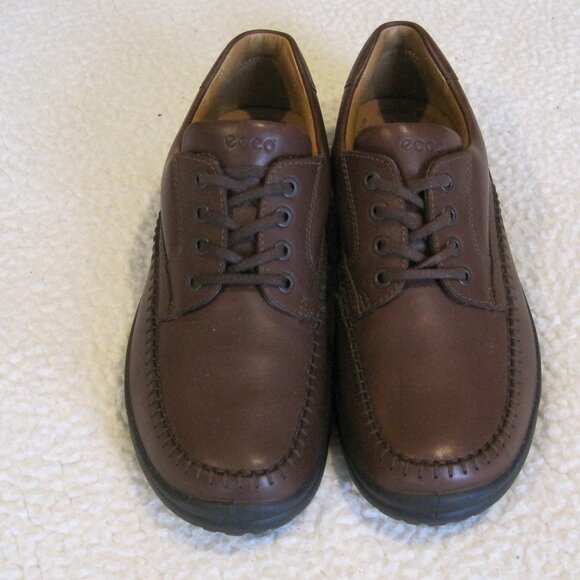 NEW Ecco Seawalker BROWN(RUST) Oiled Leather Men's Shoes Size EU 42(US 8-8.5) - Picture 7 of 13